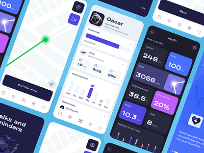 Pet Drone concept — Mobile app