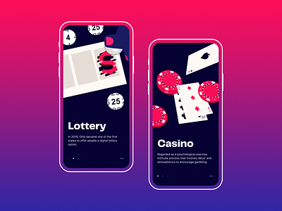 Mobile Casino App — Onboarding