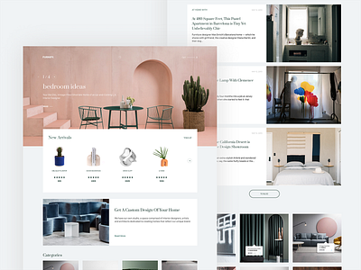 Furnify.  —  Ecommerce page concept