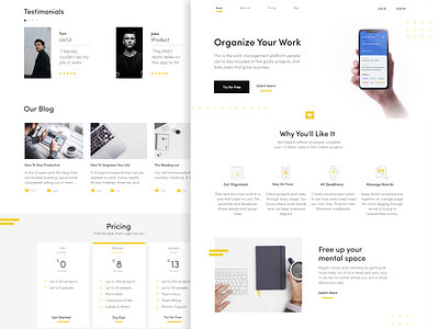 Minimalism daily ui design flat landing page landingpage minimal typography ui web website