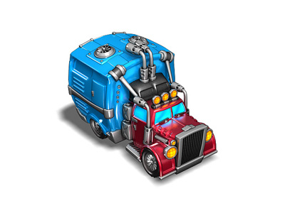 Cargo Truck cargo casual game gamedev object truck vehicle