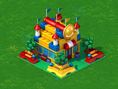 Rollercoaster Tycoon 4. Kid restaurant.