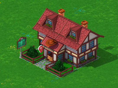 Rollercoaster Tycoon 4. Steakhouse. building casual game gamedev restaurant