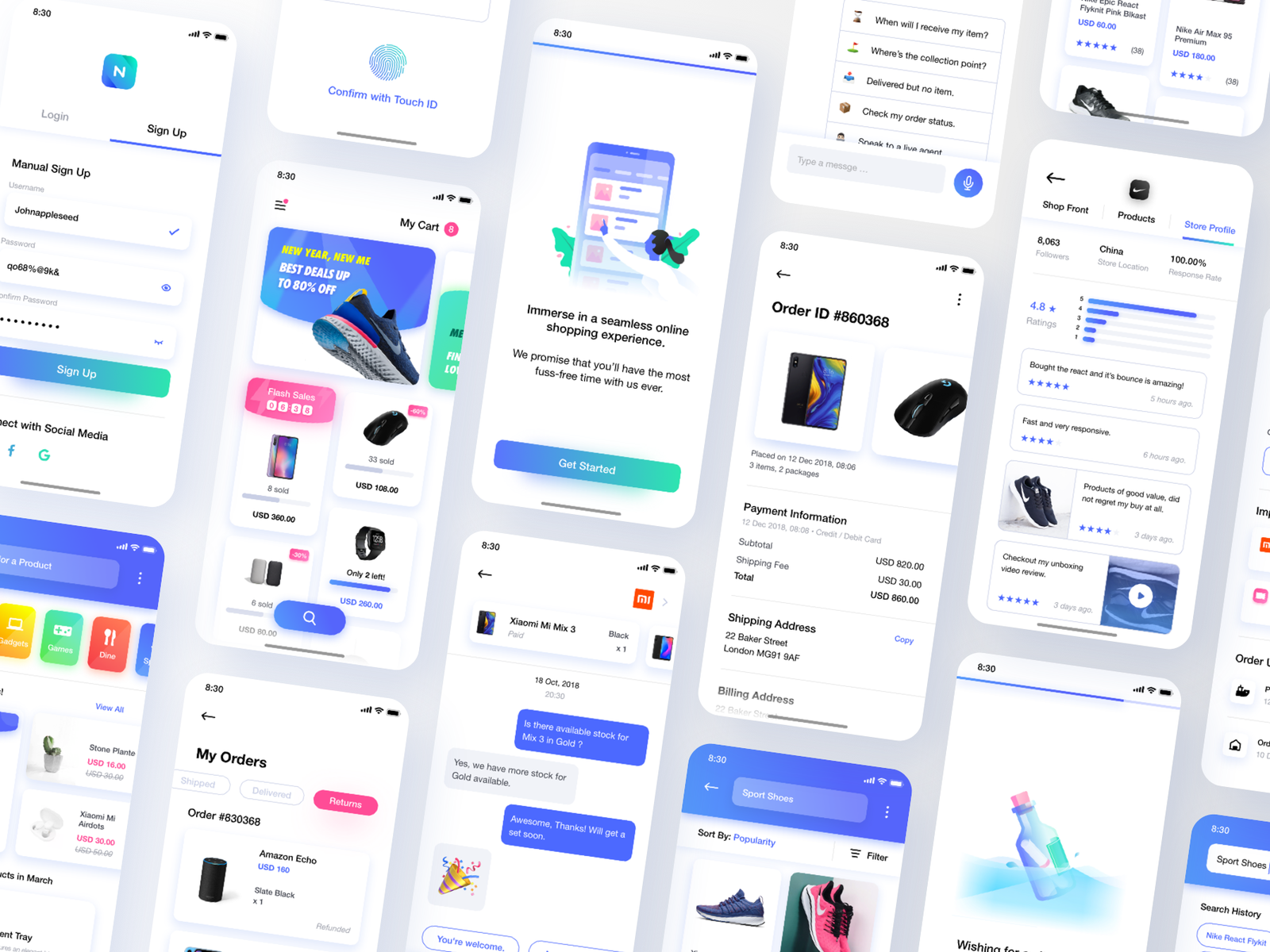 E-Commerce App Concept by Ananya Chakraborty on Dribbble