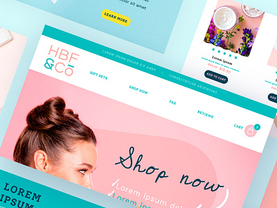 HBF & CO - Coming Soon design e commerce e commerce design e commerce website online store shopify shopify store web website website design