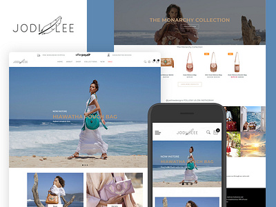 Jodi Lee - Fashion Designer Boutique design e commerce e commerce design e commerce shop e commerce website online store shopify shopify store web website design