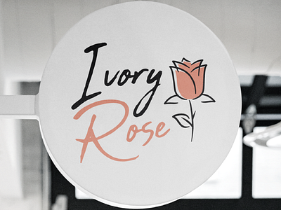 Logo Redesign for Ivory Rose beauty brand identity branding logo logo design ui