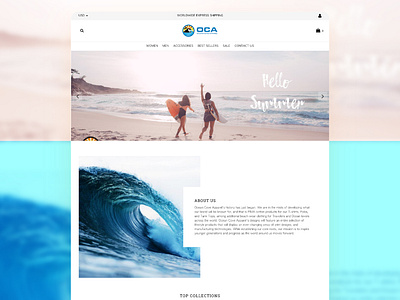 Ocean cove apparel - Online store
