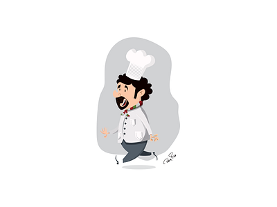 A very nice chef a character chef figures illustration mascot nice very