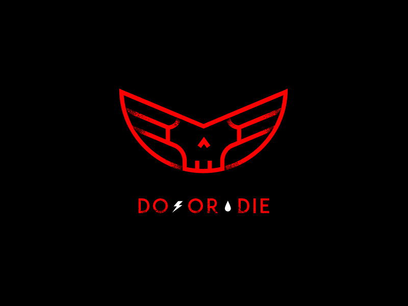 Lettering Do or Die. Motivate original quote Stock Vector Image & Art -  Alamy