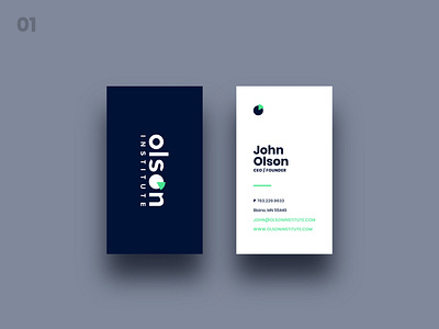 Olson Business Card Concepts