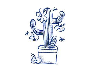 Merges and acquisitions cactus fusion illustration plant