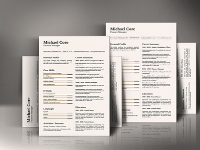 Free CV/Resume cv design cv resume cv resume template cv template resume resume clean
