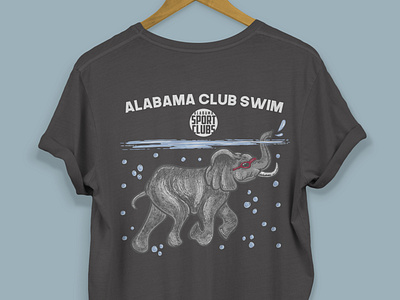 The University Of Alabama Club Swim Tees