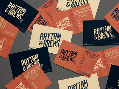 Rhythm & Brews Bar Branding