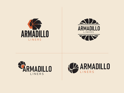 Armadillo Liners Logo Exploration