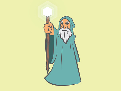 Wizard characterdesign digitalart drawing illustration illustrator sketching