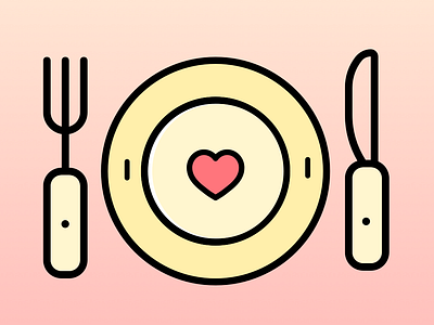 Food for soul :D app creative design cutlery design food and beverage food app illustration ui ux
