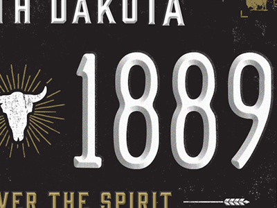 North Dakota License Plate