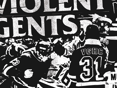 Life Of Pain black flag brawl cut paste diy fight hockey poster punk rock texture