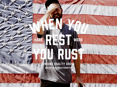 WHEN YOU REST YOU RUST apparel athletic bold california diy rust skateboarding sweat typography unsung video