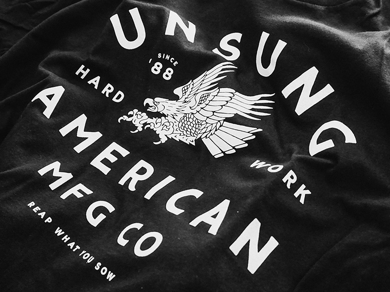 Hard Work shirt hardwork typography classic t-shirt eagle illustration apparel