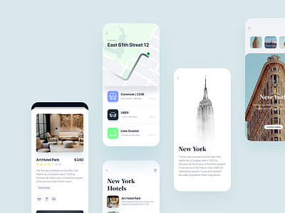 Avião - Travel App Ui Kit by Gabor Boszormenyi on Dribbble