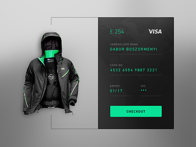 DailyUI002 cart checkout dailyui ui