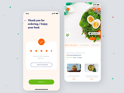 Food App UI android app app app design delivery food food and drink food product ios app ios app design mobile app ui signup