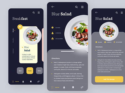 Food App android app app app design app ui delivery destination food food and drink food product mobile app ui