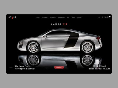 Audi Landing Page