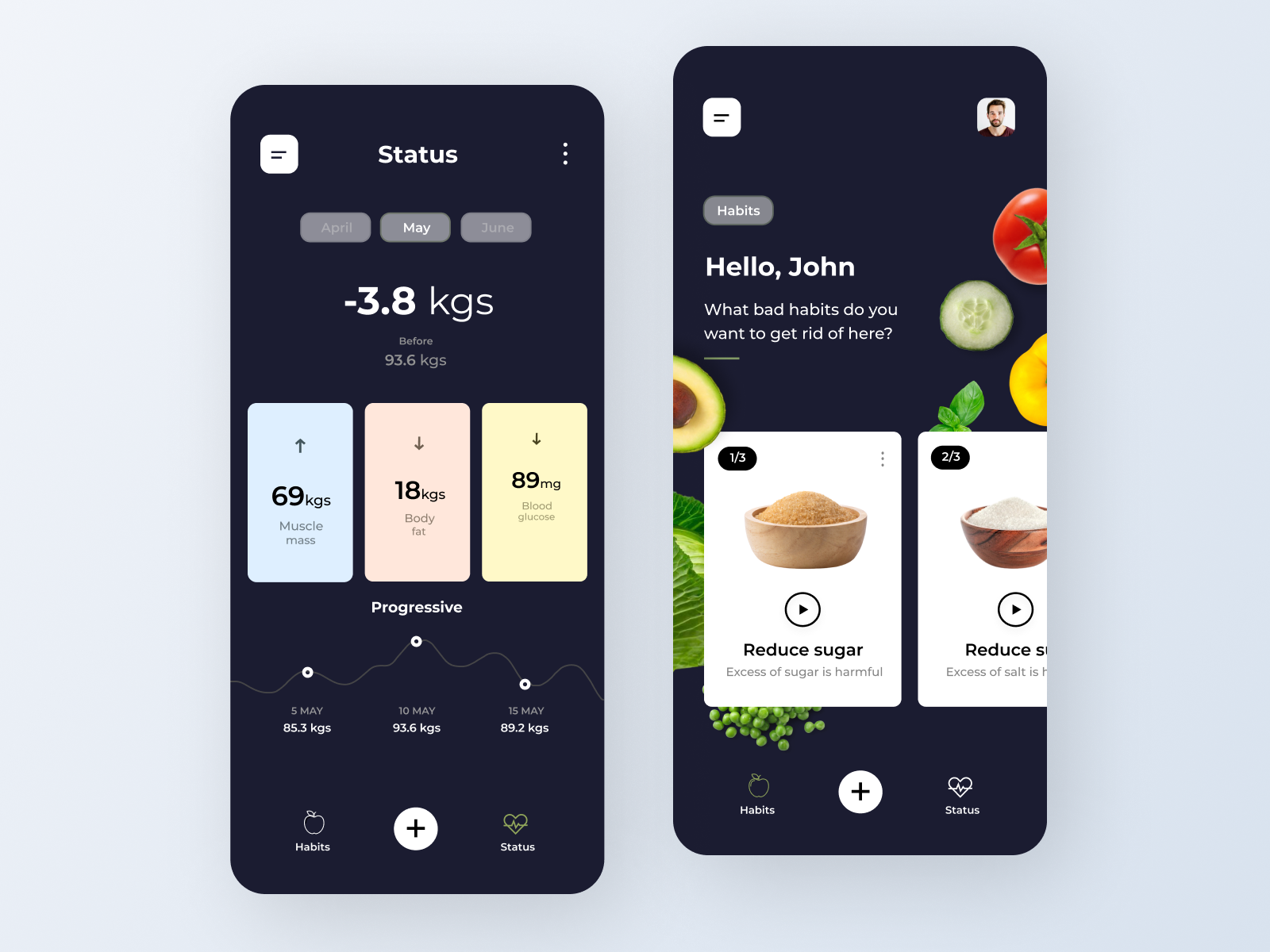 healthy-diet-app-by-bobby-on-dribbble