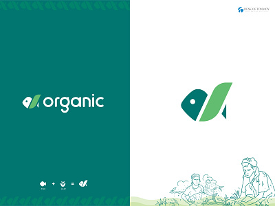 Organic Logo Design brand brand identity creative logo design logo logo design organic logo design
