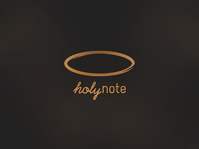 Holy Note Logo concept logo start up symbol