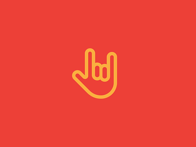 Love You branding design graphic design icon icon set illustration logo monoline sign language vector