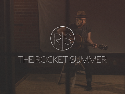 The Rocket Summer - Logo & Title Graphics illustration intro logo music music video on screen title