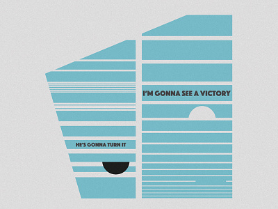 "Victory" - Motivation Art Piece for Print art church church marketing design illustration pattern poster print print design victory