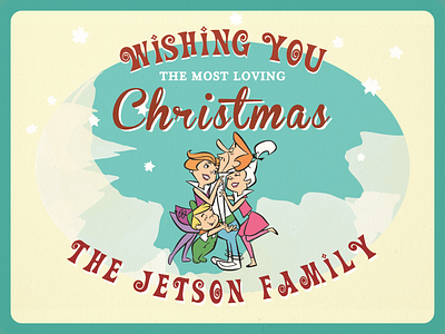 Jetson's Christmas Card 2020 card community design designer dribbbleweeklywarmup fun grow illustration learn print