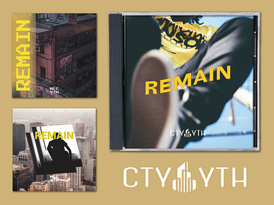 Youth Group Album Art "Remain" 2020 album art art branding branding design cd cover design design designer illustrator logo logo design poster print typography