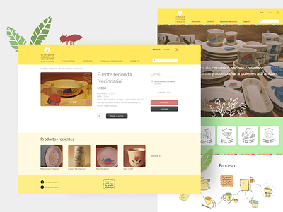 Compañía Cotidiana ecommerce online shop ui design web design woocomerce