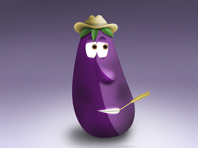 Eggplant Farmer John eggplant illustration vegetable