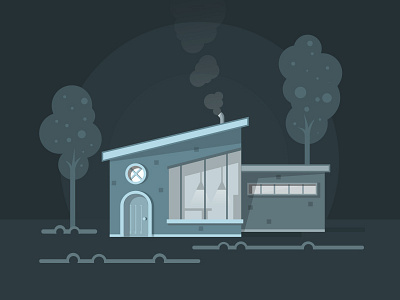 Small House Project: #1 building home house illustration