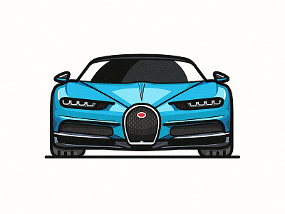 Bugatti Chiron bugatti car chiron illustration supercar