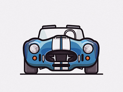 Shelby Cobra car cobra illustration shelby sports