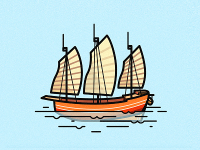 Chinese Junk Boat