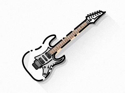 Ibanez RG electric guitar ibanez illustration rg