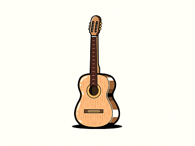 Classical Guitar classical guitar illustration