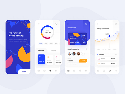 Mobile Banking App by Neentech on Dribbble