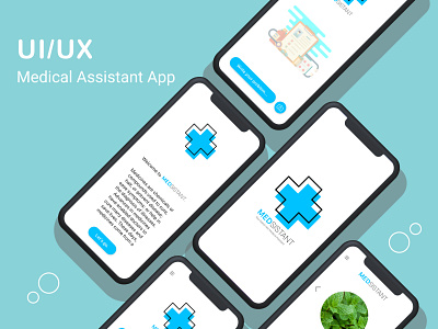 UI/UX | Medical Assistant App app app design app icon behance dailyui design illustration illustrator ui ui design uidesign uiux uxui vector