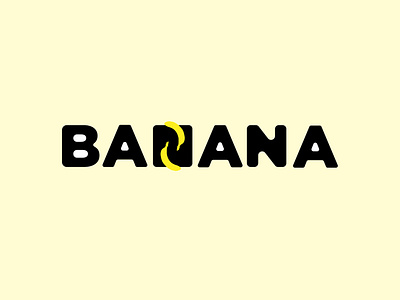 Banana Minimal Logo Design